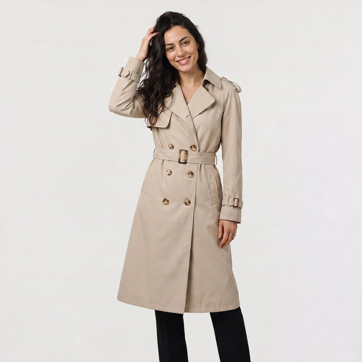 Marion | Women's Single Breasted Belted Trench Coat
