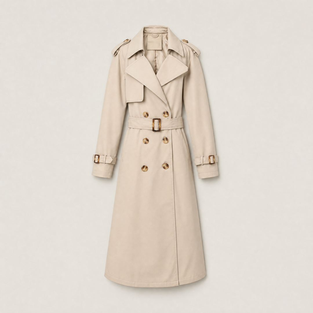Marion | Women's Single Breasted Belted Trench Coat