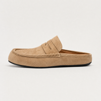 Dominic | Men's Backless Suede Mule Loafers