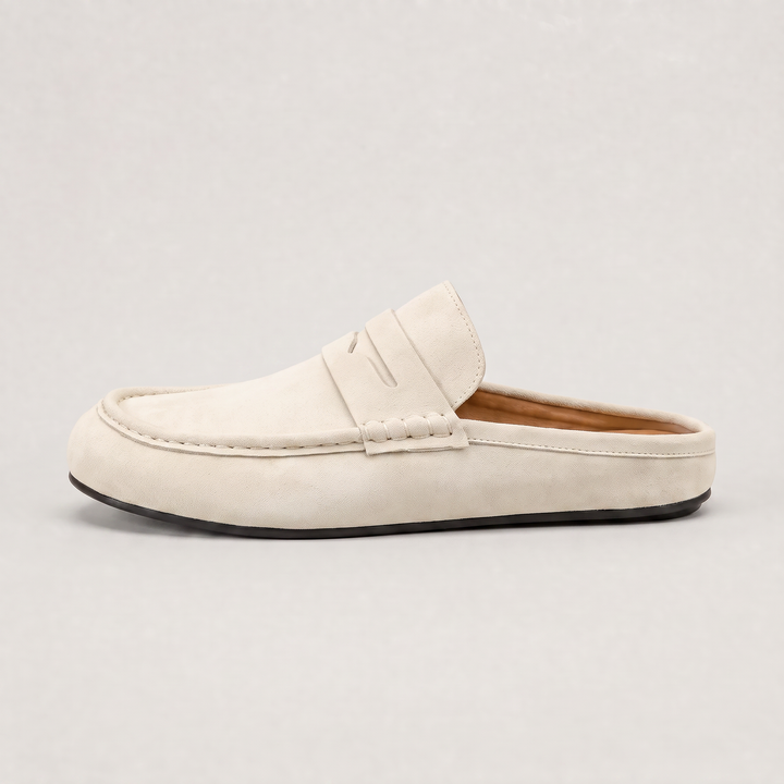 Dominic | Men's Backless Suede Mule Loafers