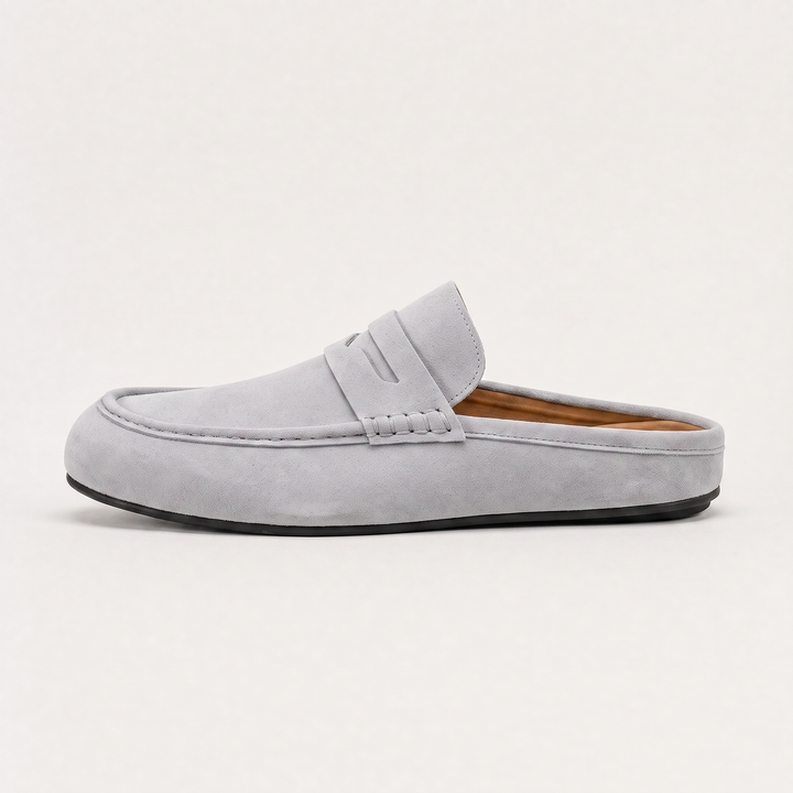 Dominic | Men's Backless Suede Mule Loafers