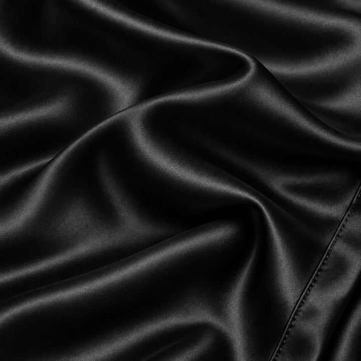 Simone | Women's Satin Button-Up Blouse