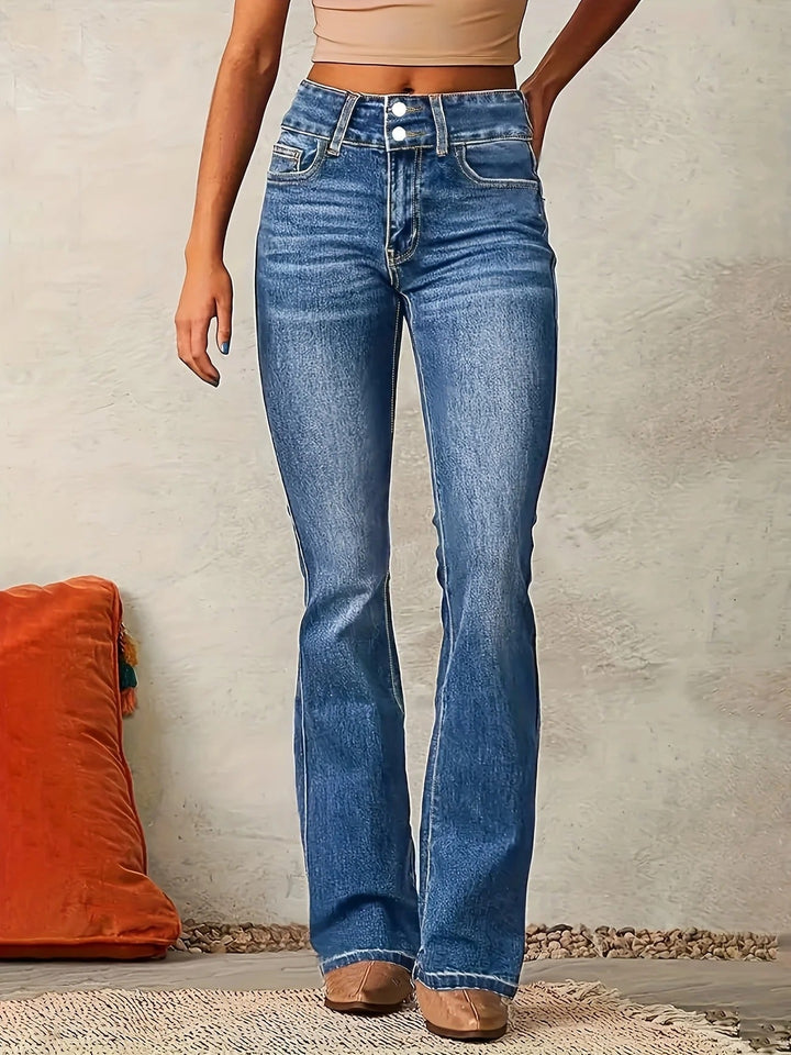 Ramona | Women's High Waist Flare Jeans