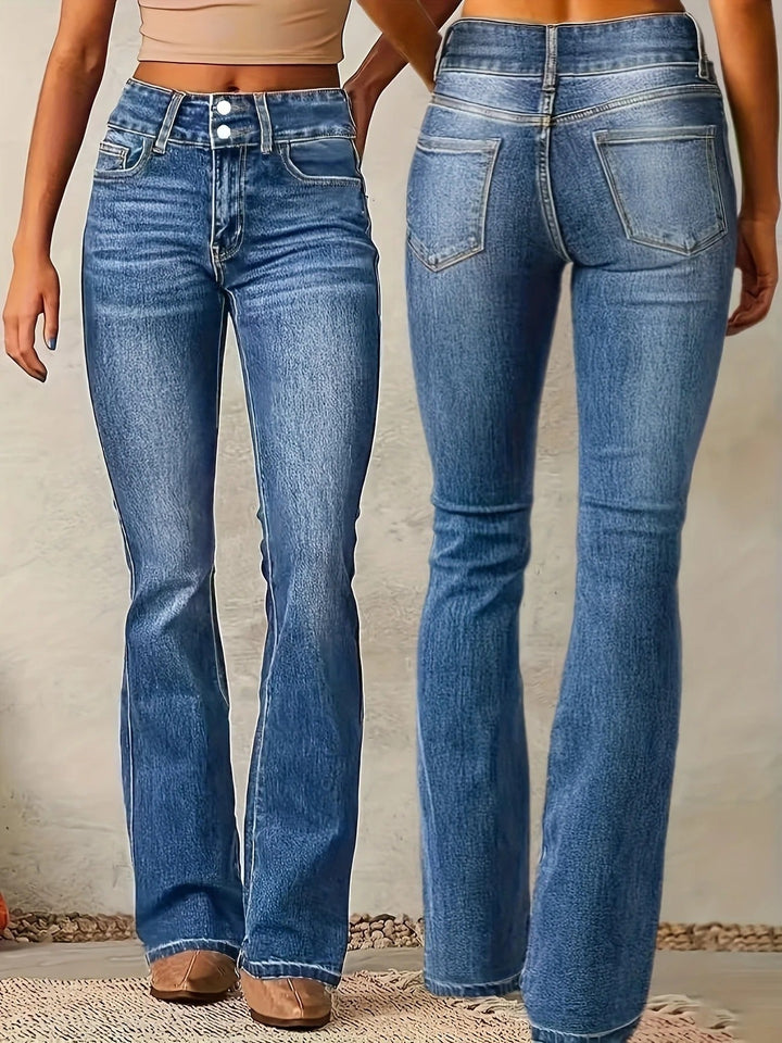 Ramona | Women's High Waist Flare Jeans