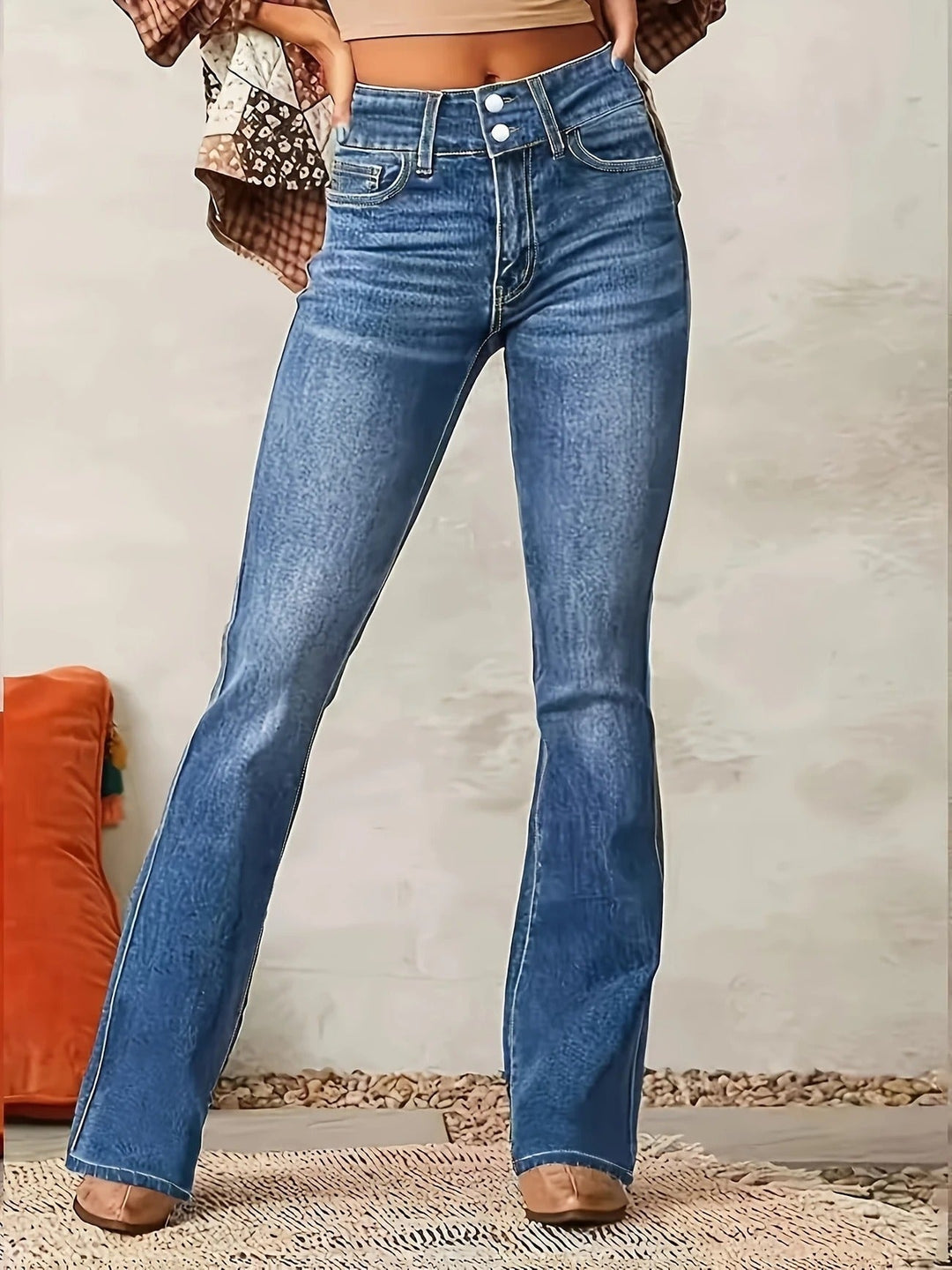 Ramona | Women's High Waist Flare Jeans