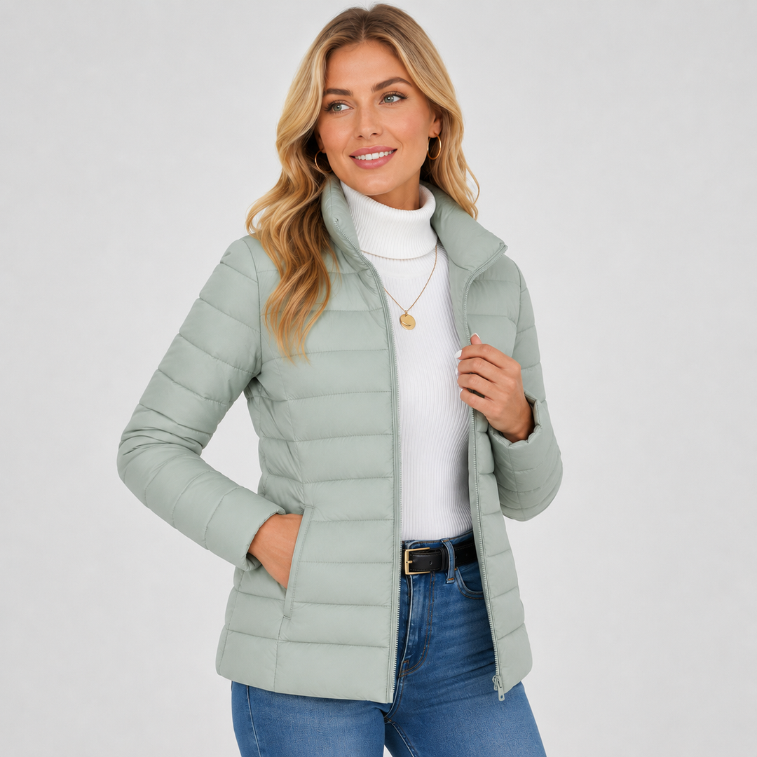Sabine | Women's Lightweight High-Neck Puffer Jacket