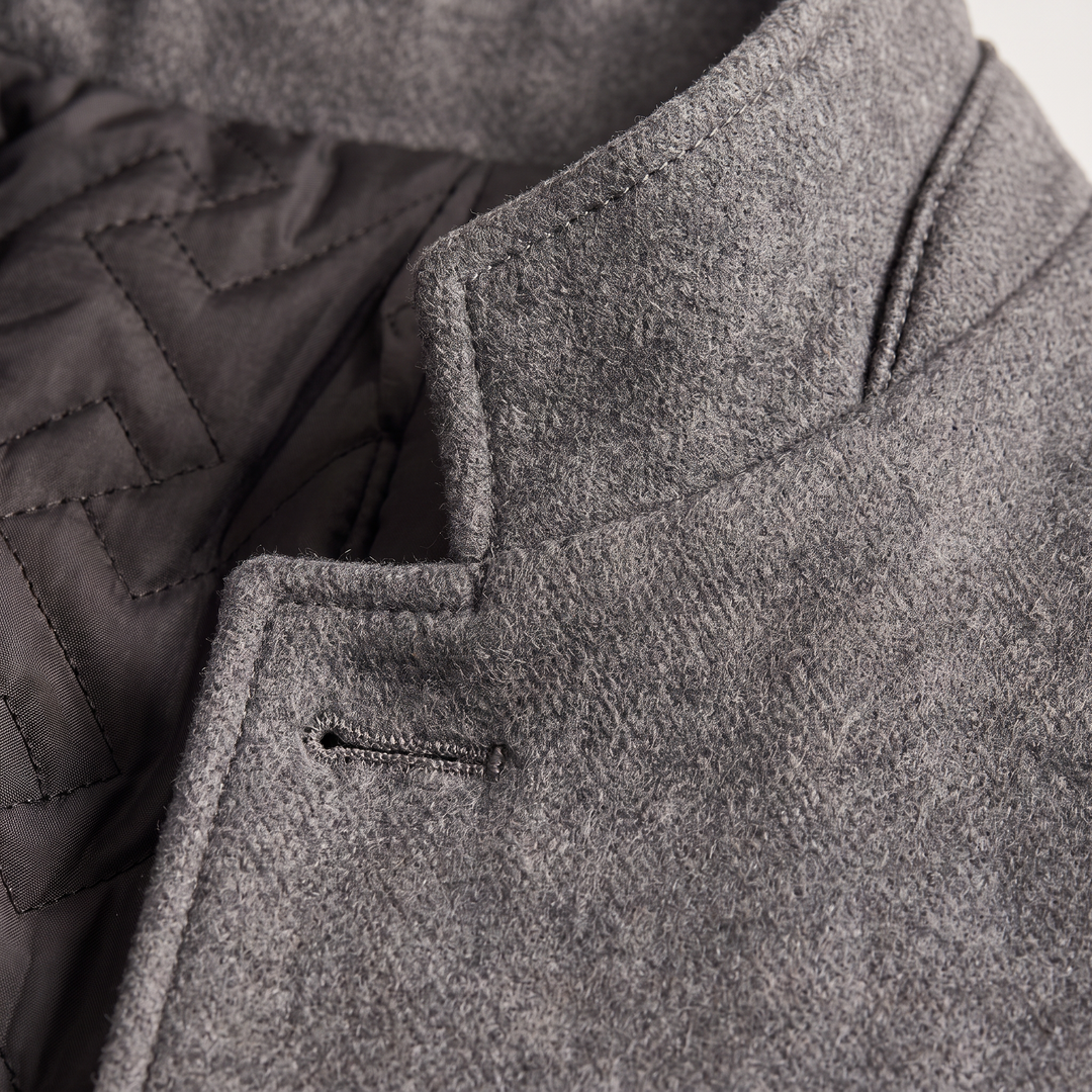 Harrison | Men's Stand-Collar Wool Coat