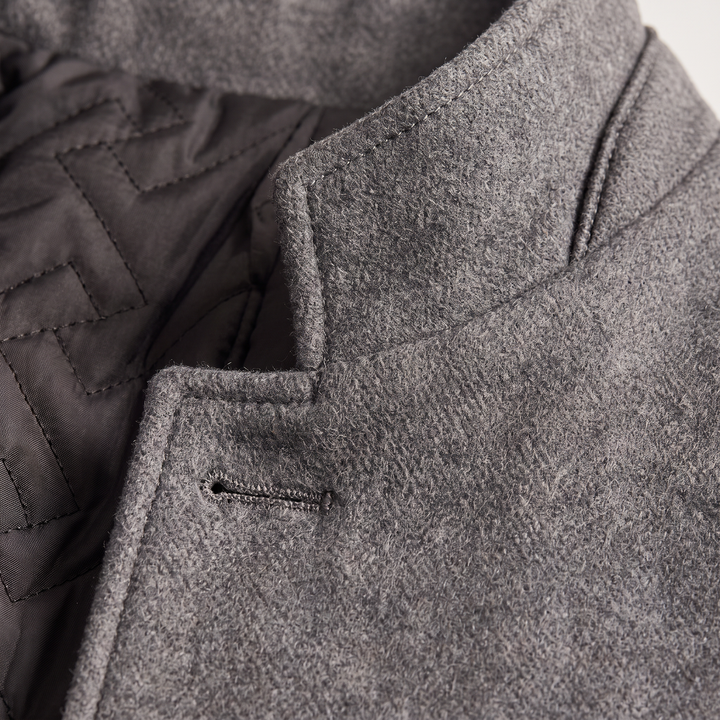 Harrison | Men's Stand-Collar Wool Coat