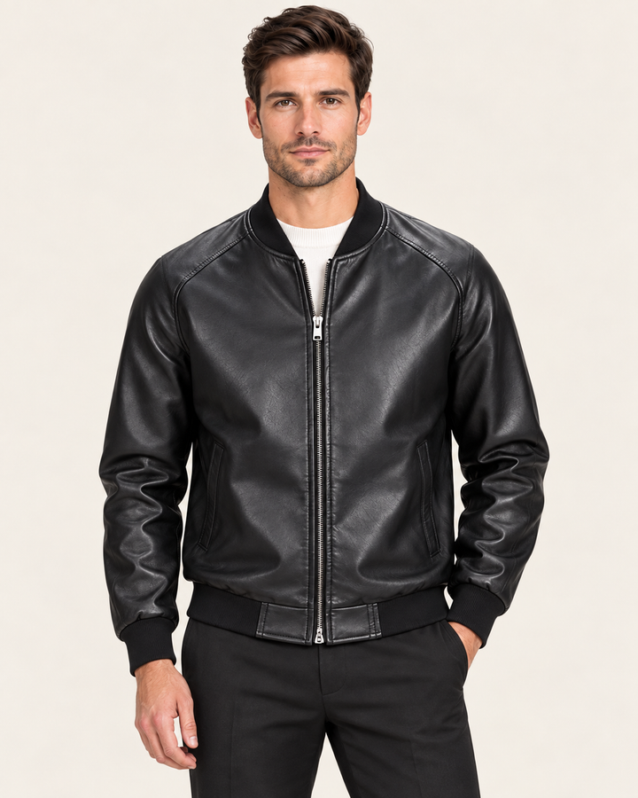 Miles | Men's Leather Jacket