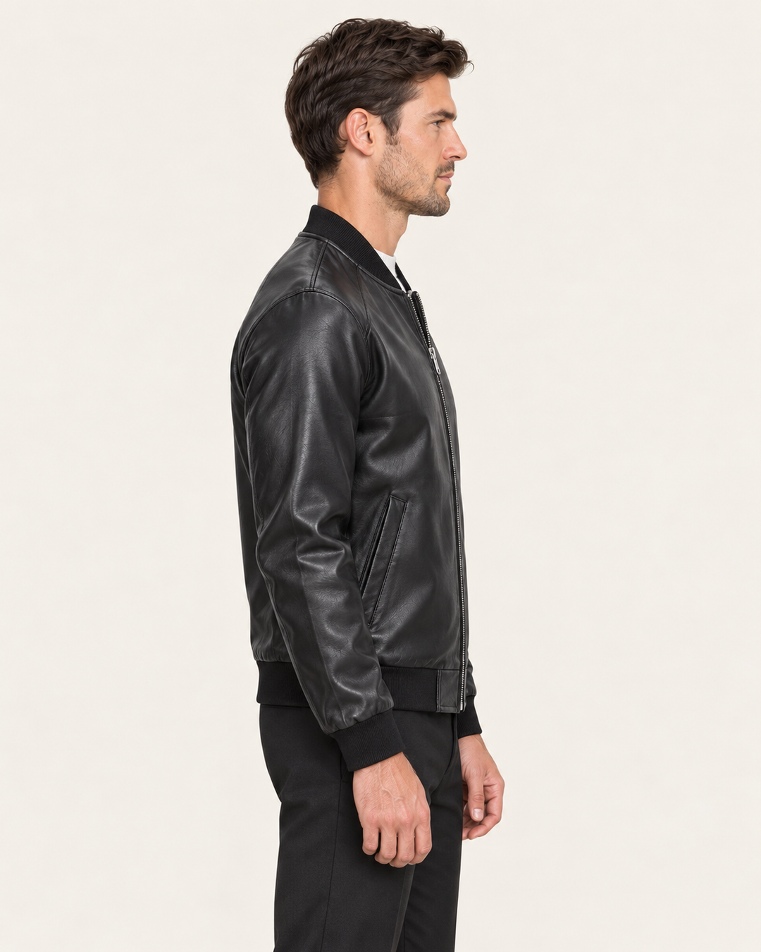 Miles | Men's Leather Jacket
