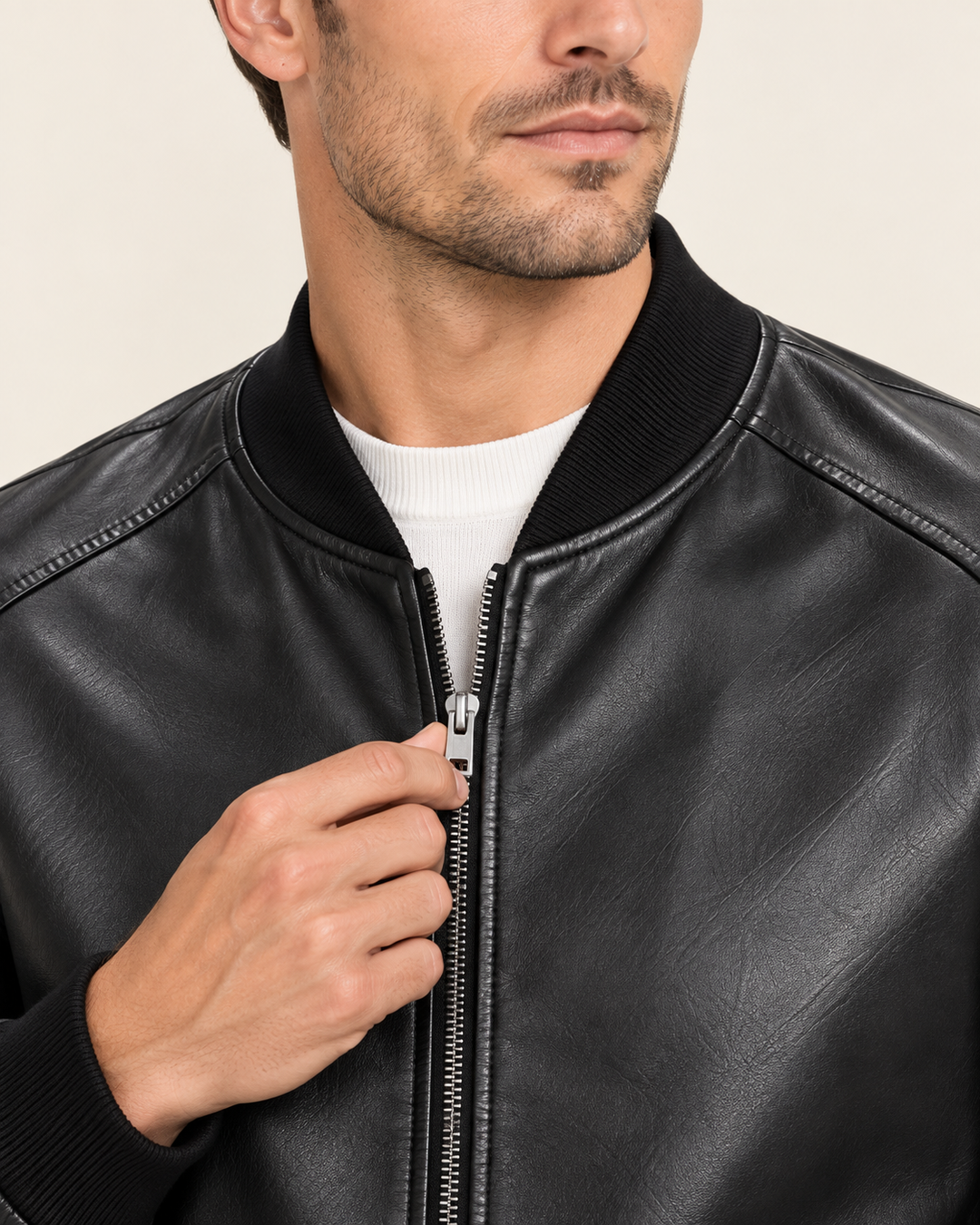 Miles | Men's Leather Jacket