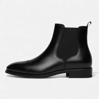 Leon | Men's Leather Cap Toe Chelsea Boots