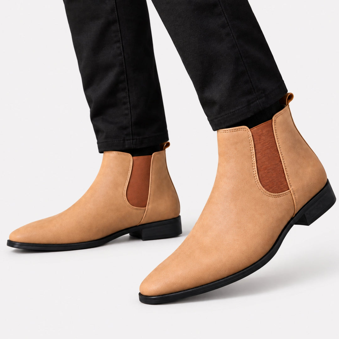 Barnaby | Men's Pointed Toe Chelsea Boots