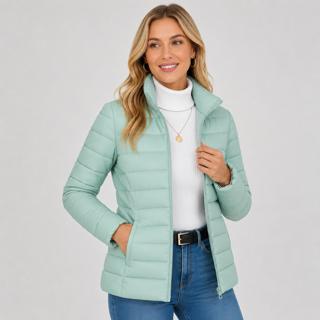 Sabine | Women's Lightweight High-Neck Puffer Jacket