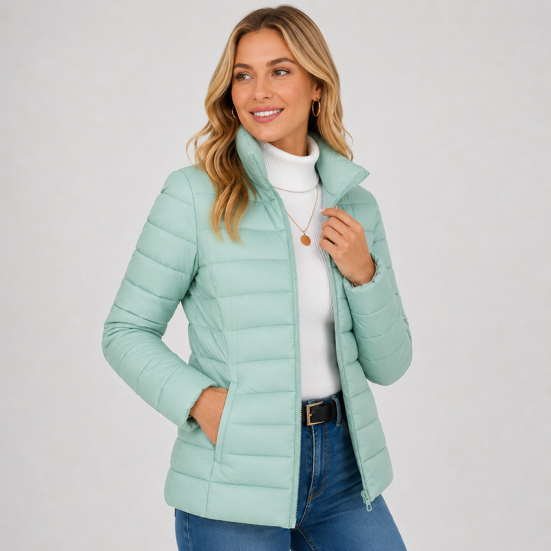 Sabine | Women's Lightweight High-Neck Puffer Jacket