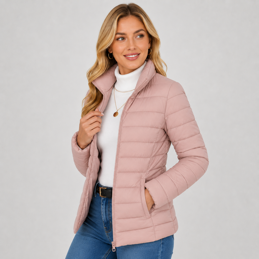 Sabine | Women's Lightweight High-Neck Puffer Jacket
