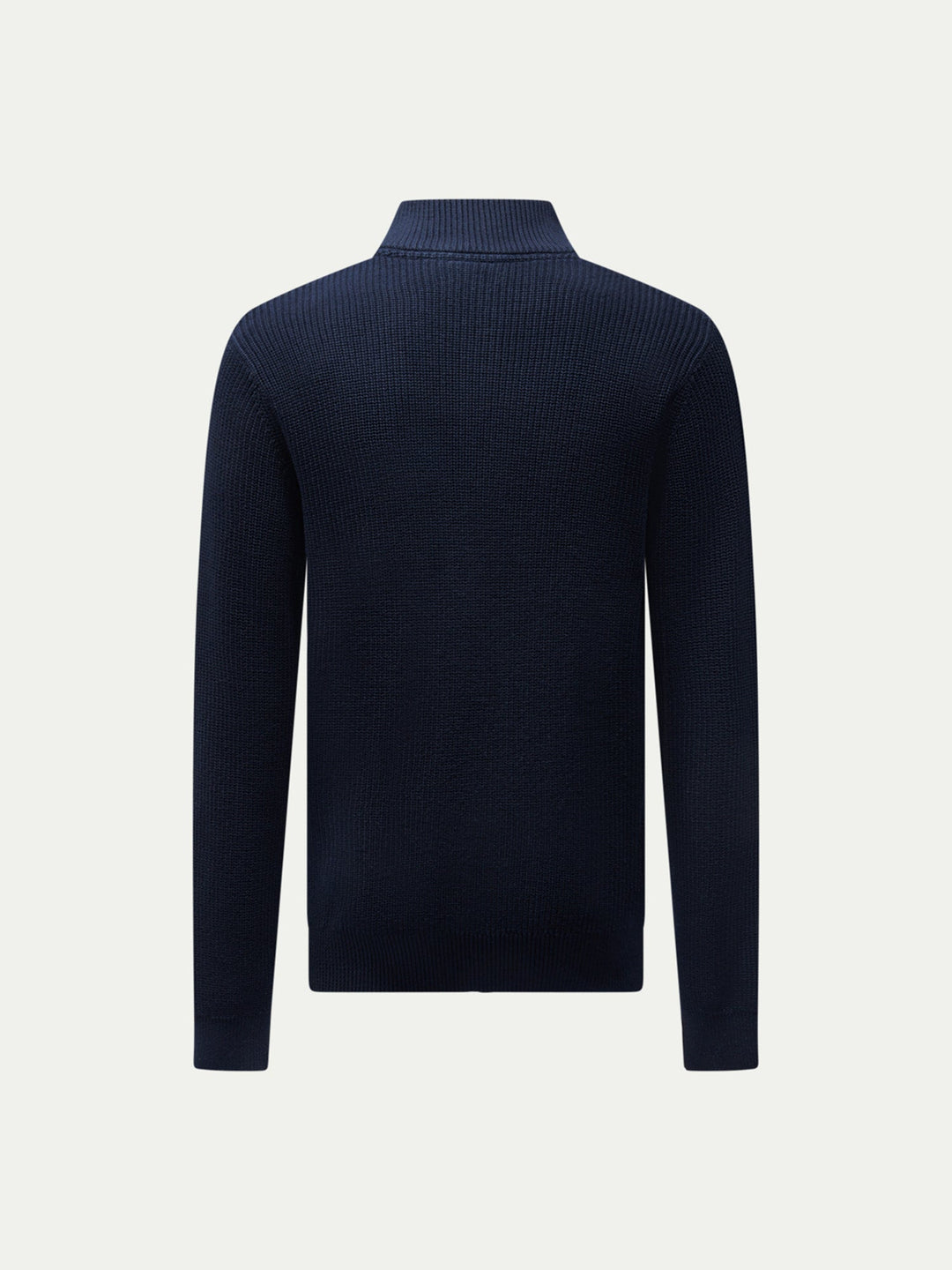 Lachlan | Men's Funnel-Neck Full-Zip Knit Cardigan