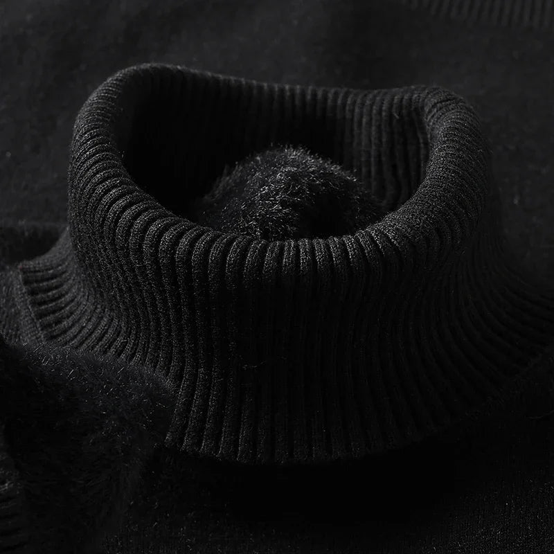 Nathaniel | Men's Wool Blend Turtleneck Sweater