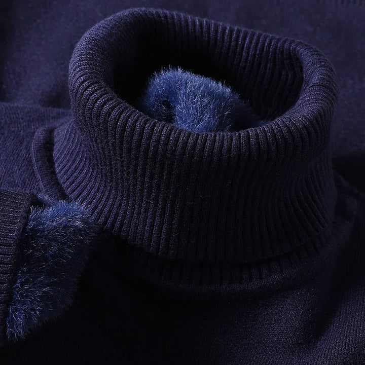 Nathaniel | Men's Wool Blend Turtleneck Sweater