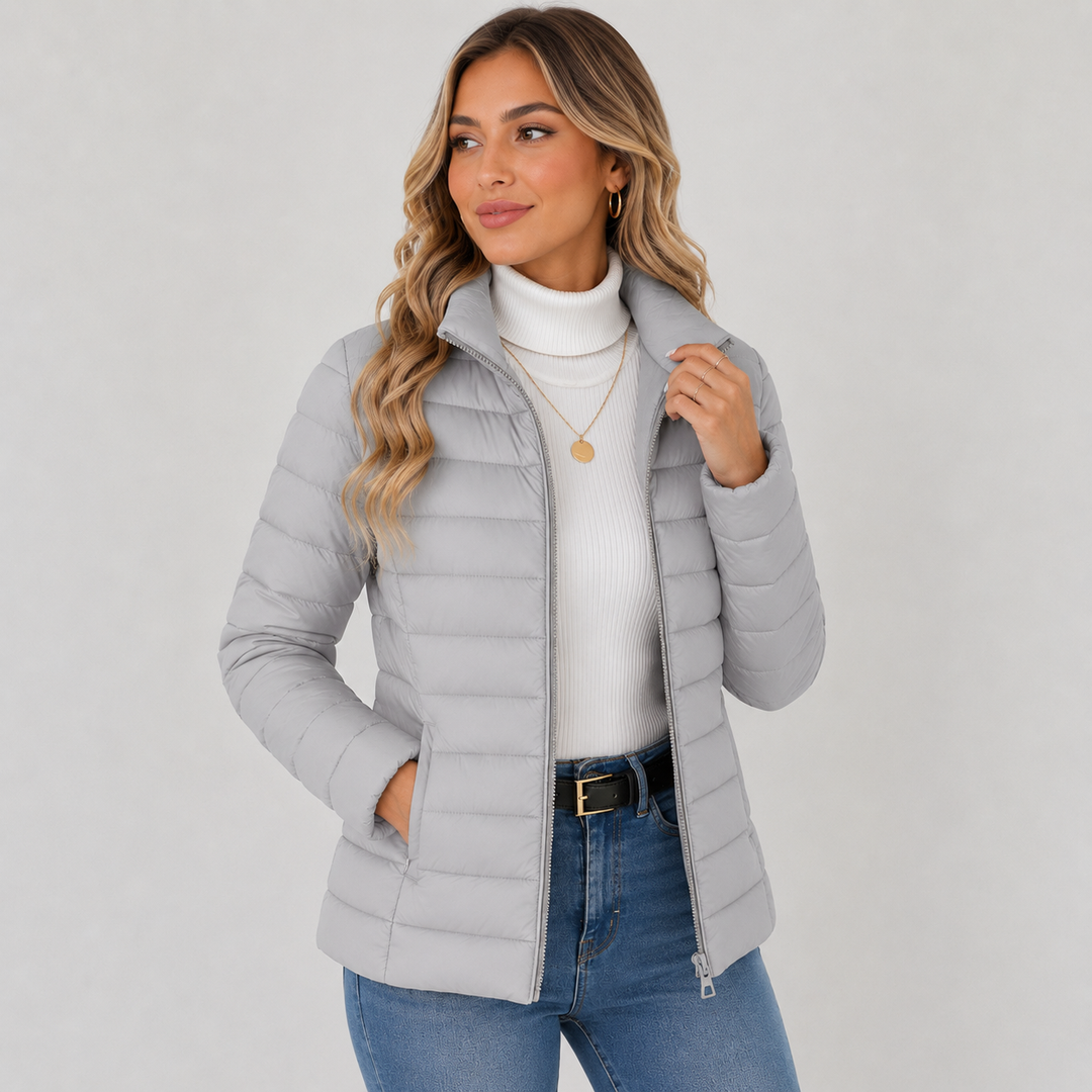 Sabine | Women's Lightweight High-Neck Puffer Jacket