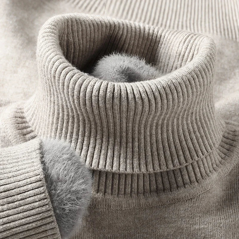 Nathaniel | Men's Wool Blend Turtleneck Sweater