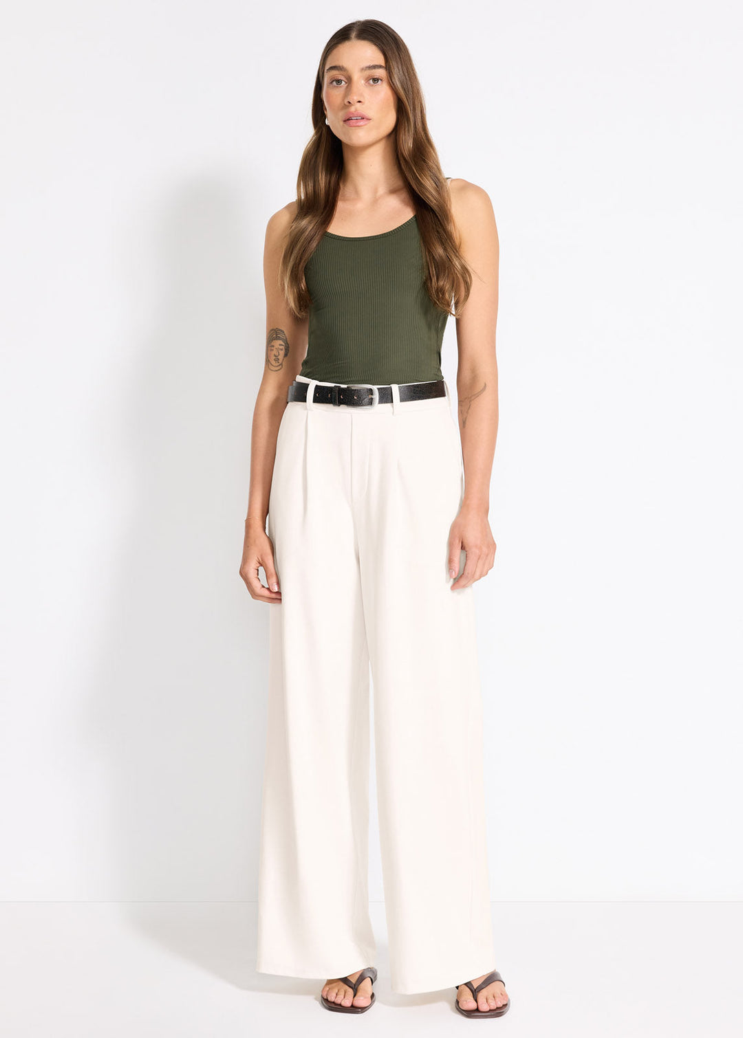 Maelle | Women's Pleated Tailored Trousers