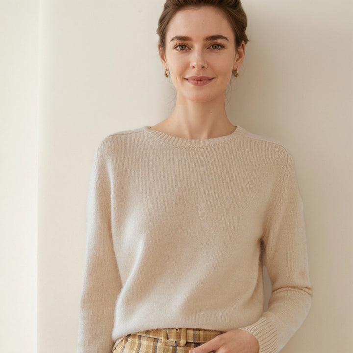 Cosima | Women's Chunky Crewneck Cashmere Sweater