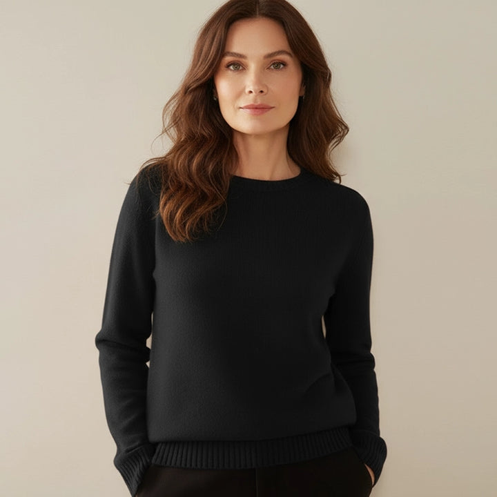 Cosima | Women's Chunky Crewneck Cashmere Sweater
