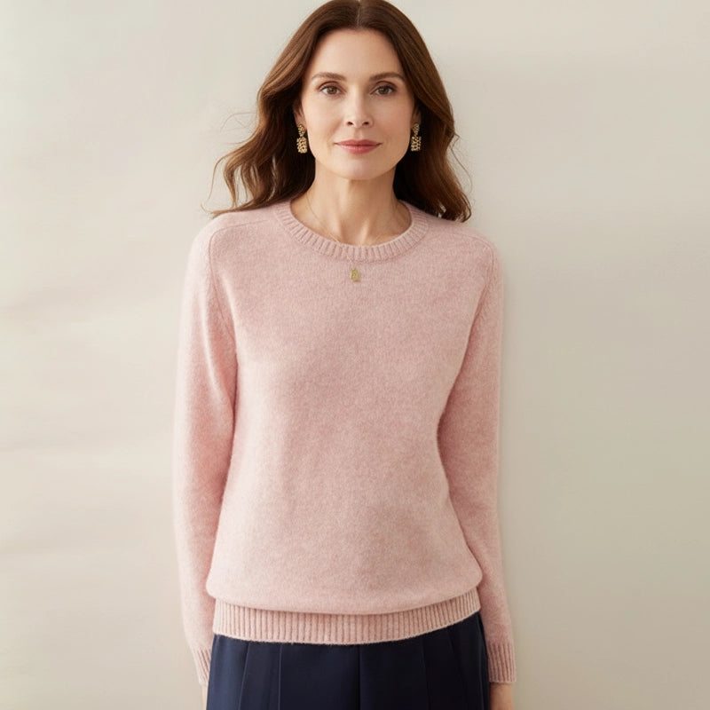 Cosima | Women's Chunky Crewneck Cashmere Sweater