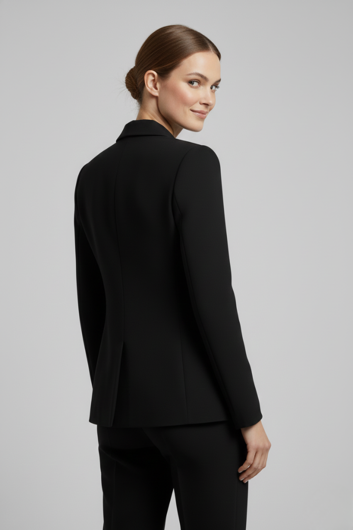 Henrietta | Women's Double-Breasted Gold-Button Blazer