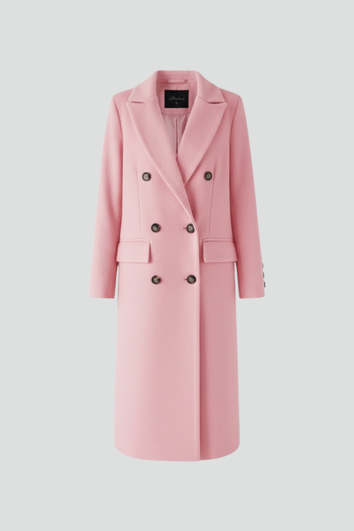 Adeline | Women's Longline Lapel Collar Coat