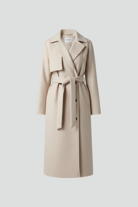 Colette | Women's Double-Breasted Belted Long Coat