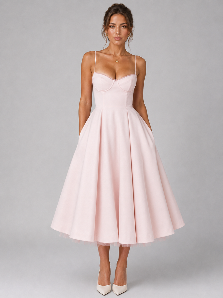 Mabel | Women's Corset Wedding Guest Dress