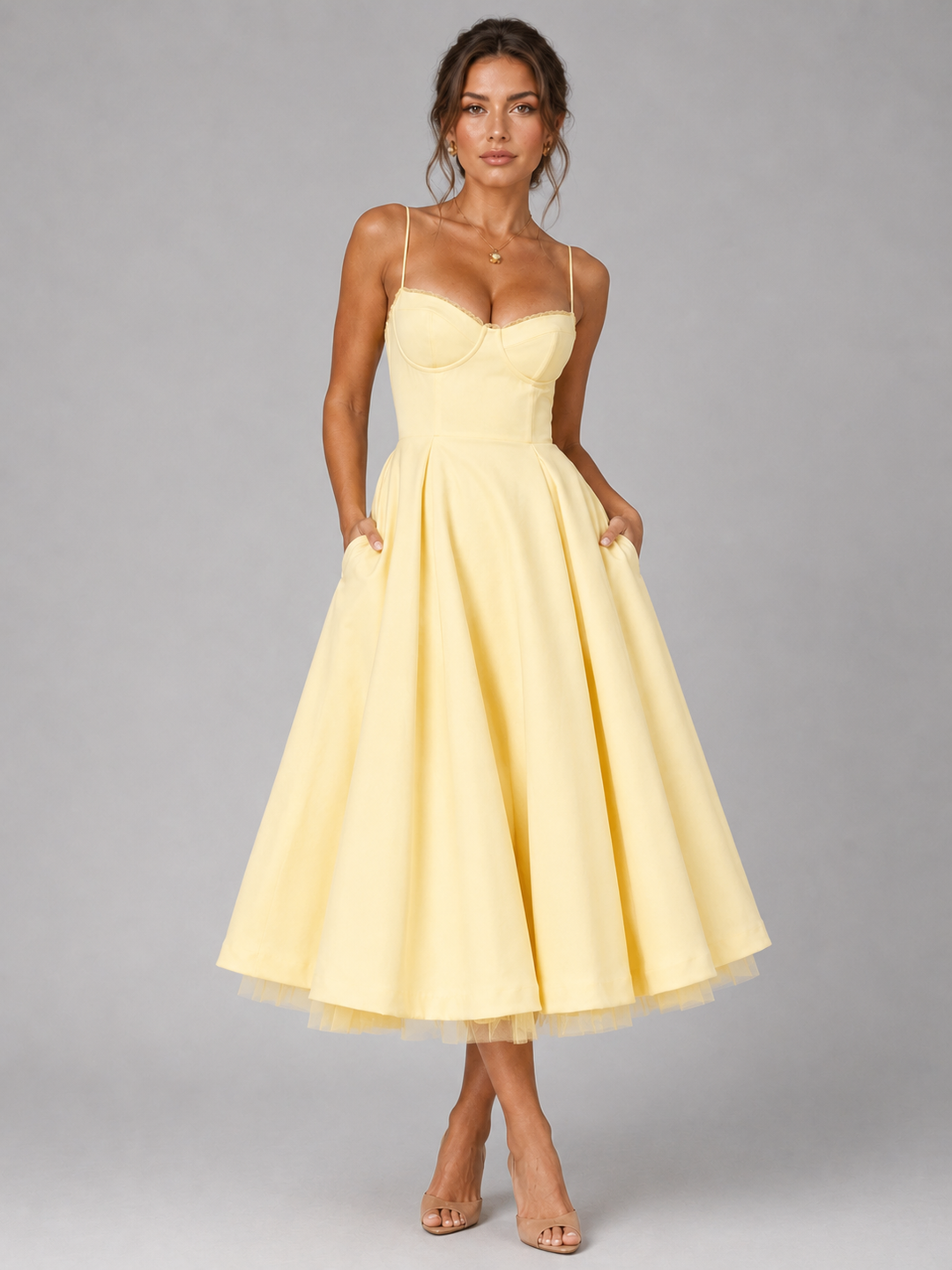 Mabel | Women's Corset Wedding Guest Dress