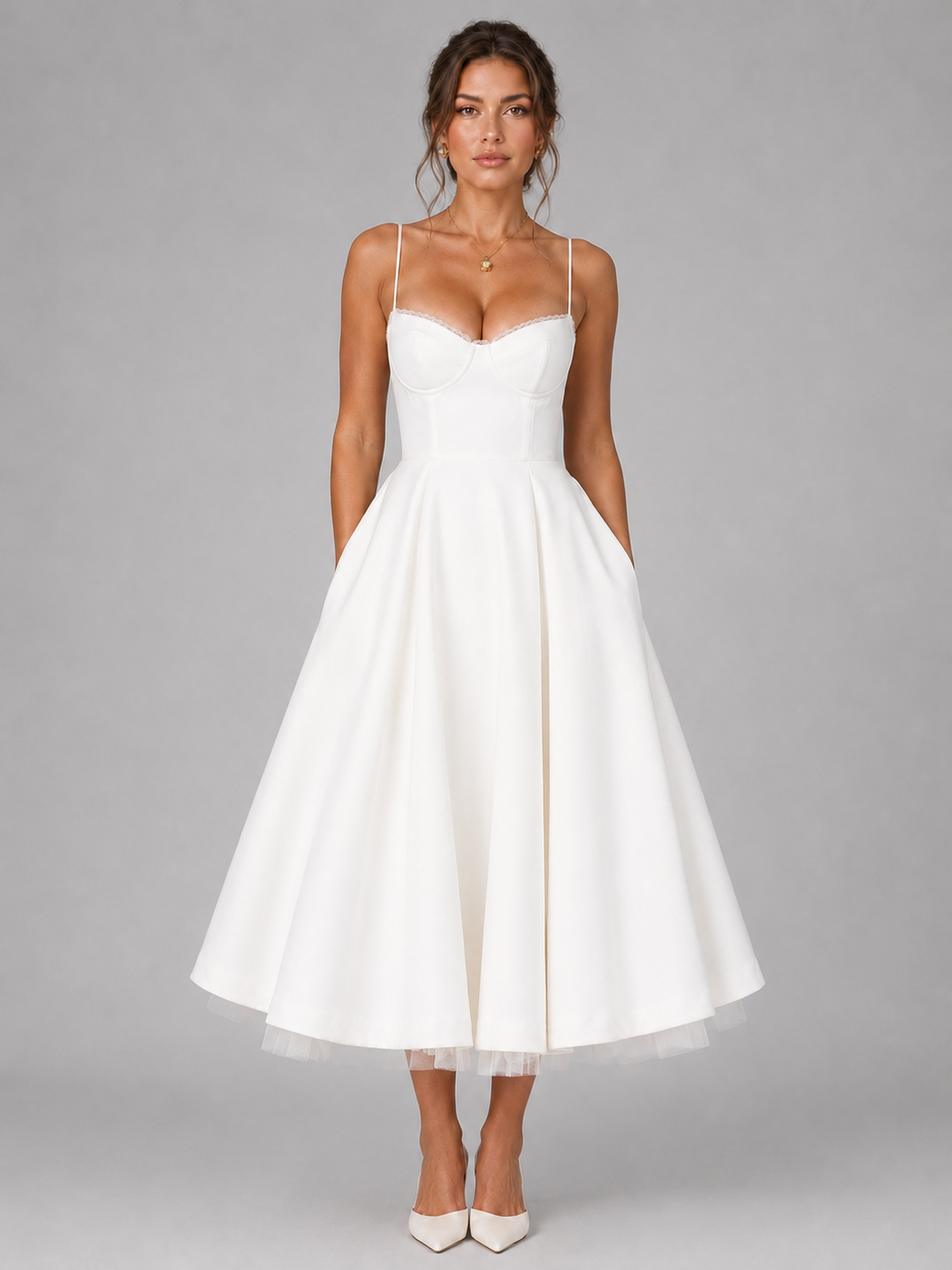 Mabel | Women's Corset Wedding Guest Dress