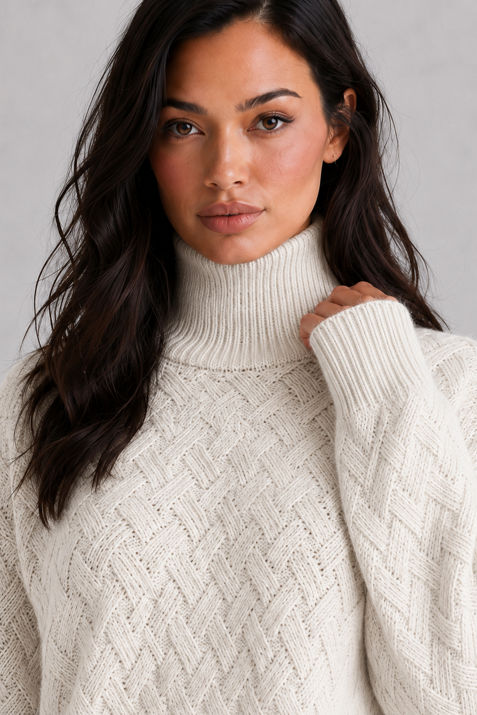 Posy | Women's Roll Neck Knit Jumper