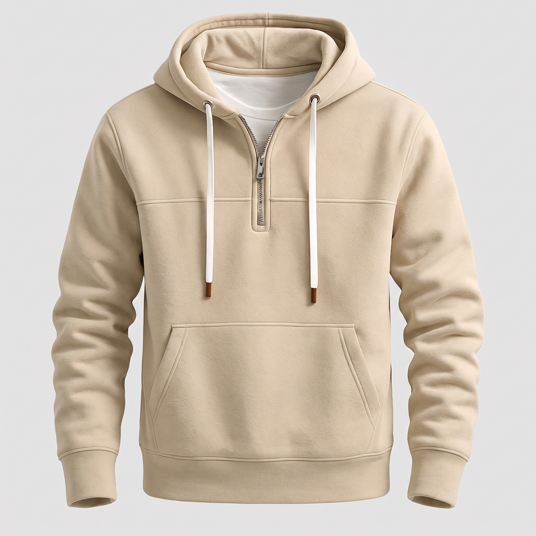 Donovan | Men's Relaxed Quarter-Zip Hoodie