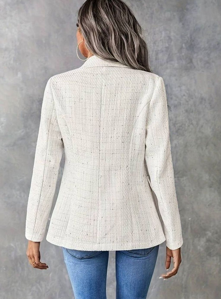 Flora | Women's Double-Breasted Tweed Blazer