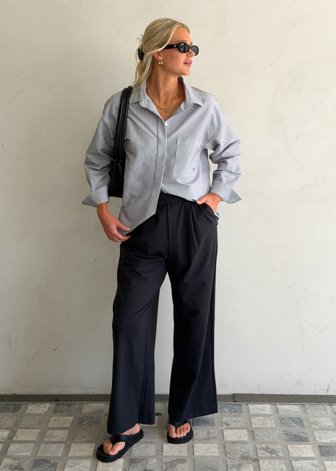 Maelle | Women's Pleated Tailored Trousers
