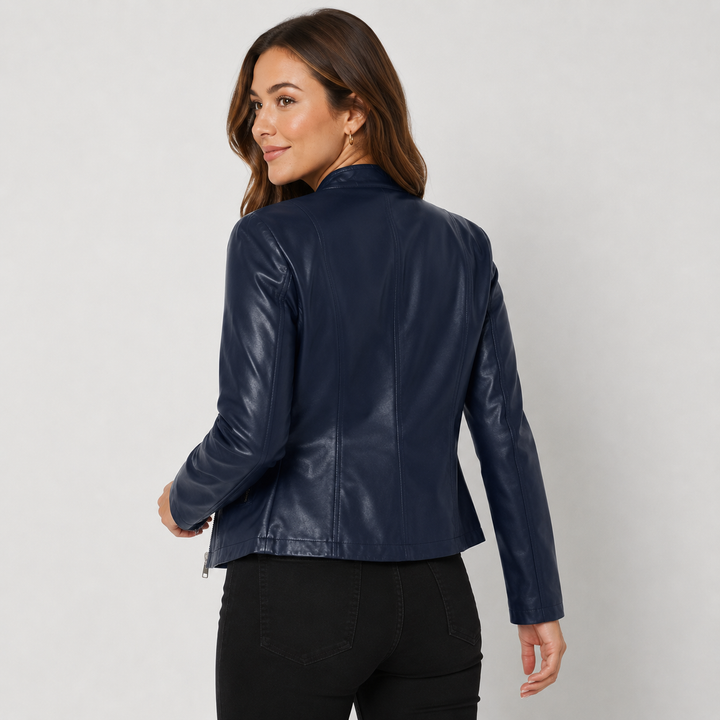 Isadora | Women's Full-Zip Leather Jacket