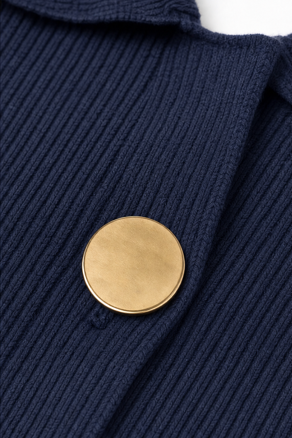 Primrose | Women's Oversized Scalloped-Hem Button Cardigan