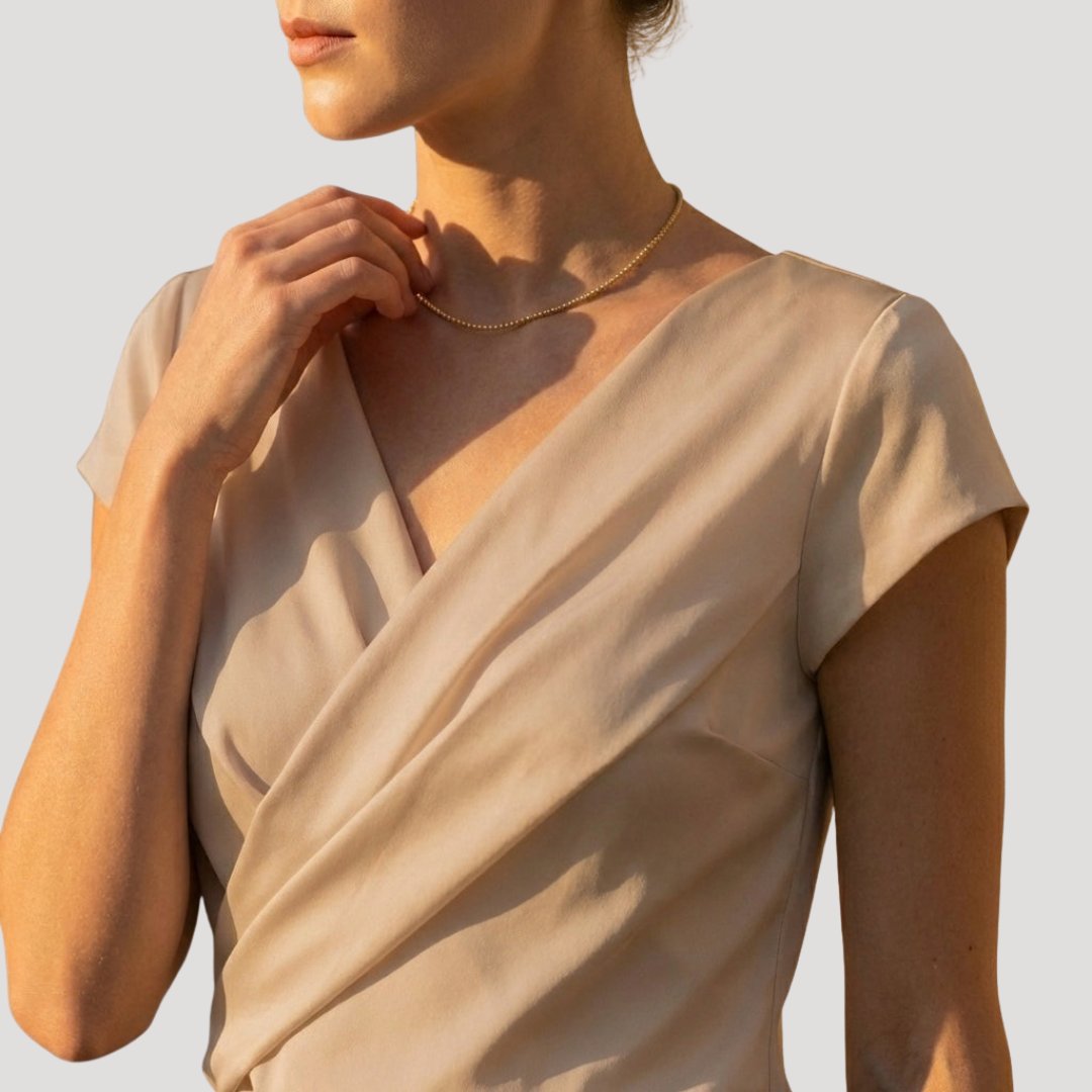 Nina | Women's Wrap Blouse