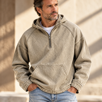 Reid | Men's Vintage-Wash Zip Hoodie