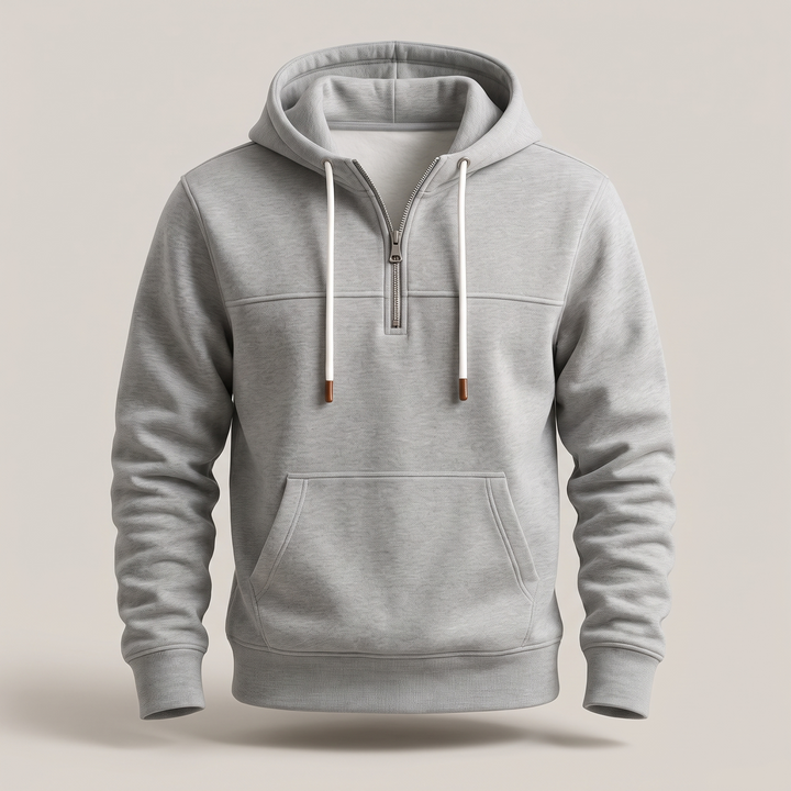 Donovan | Men's Relaxed Quarter-Zip Hoodie