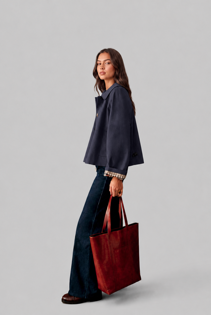 Ivy | Women's Cropped Trench Jacket