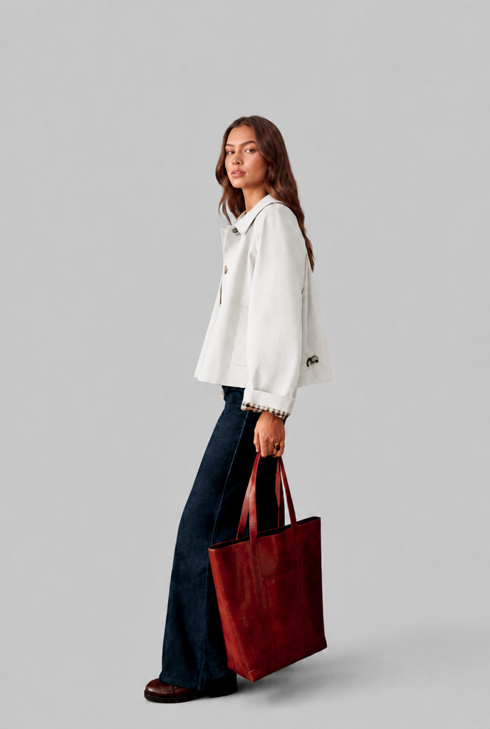 Ivy | Women's Cropped Trench Jacket