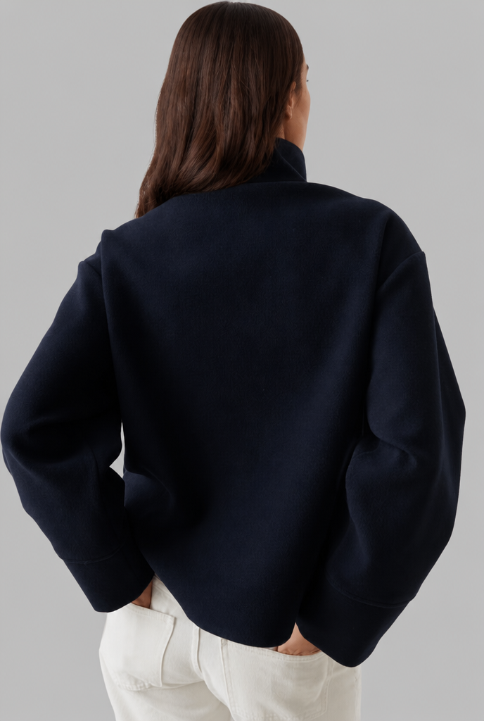 Ruby | Women's Cropped Funnel Neck Jacket