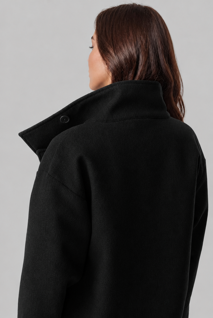 Ruby | Women's Cropped Funnel Neck Jacket