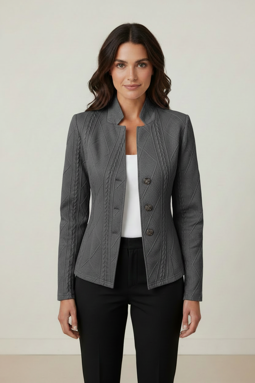 Cecily | Women's Textured Tailored Blazer