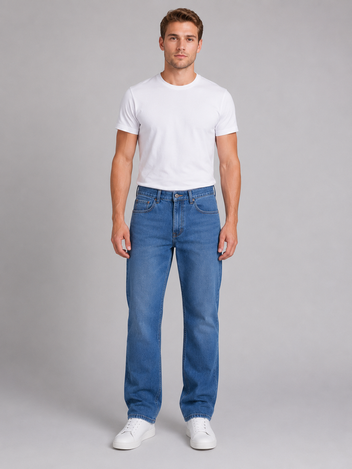 Jude | Men's Classic Straight Leg Jeans